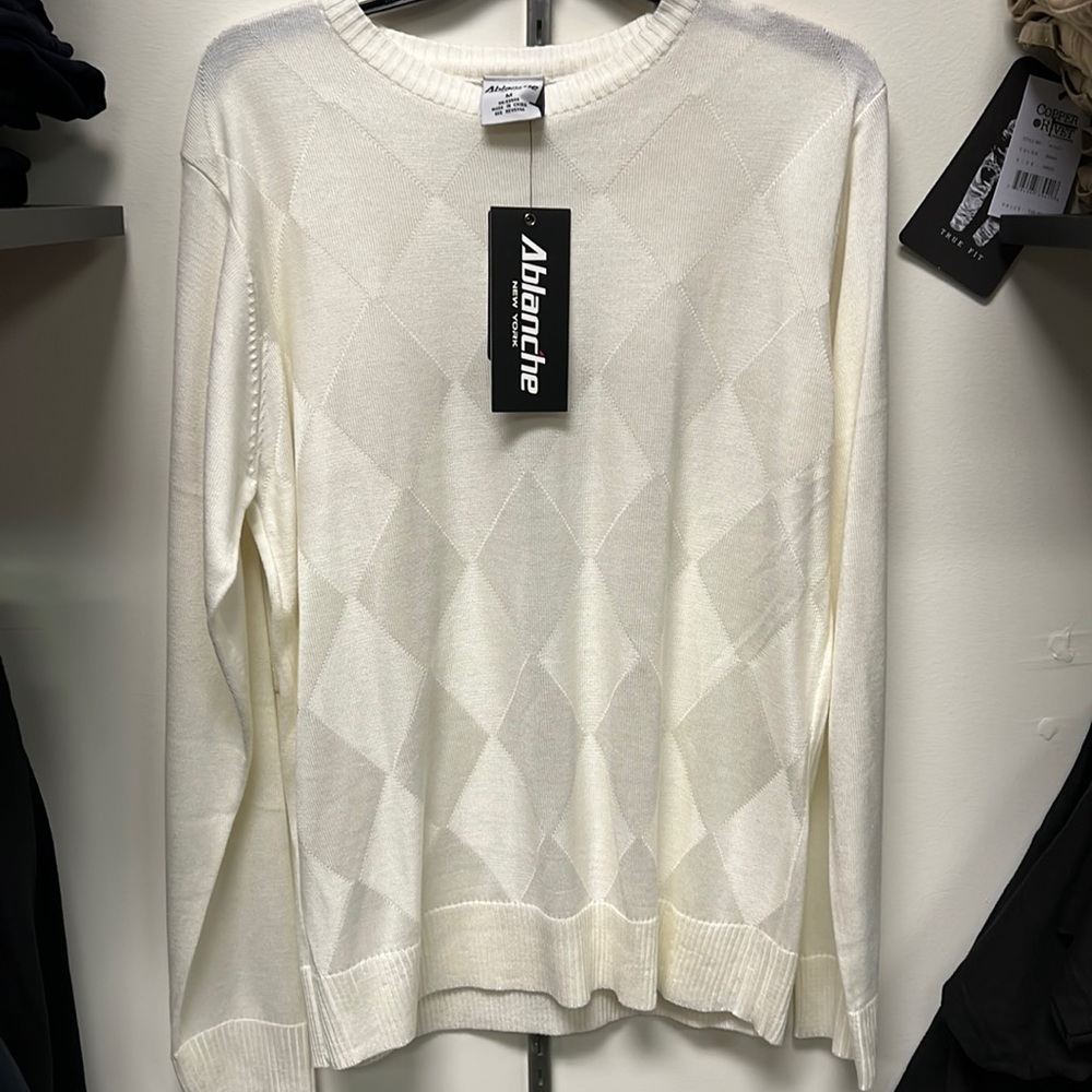 Ablanche Men Sweater / Off White